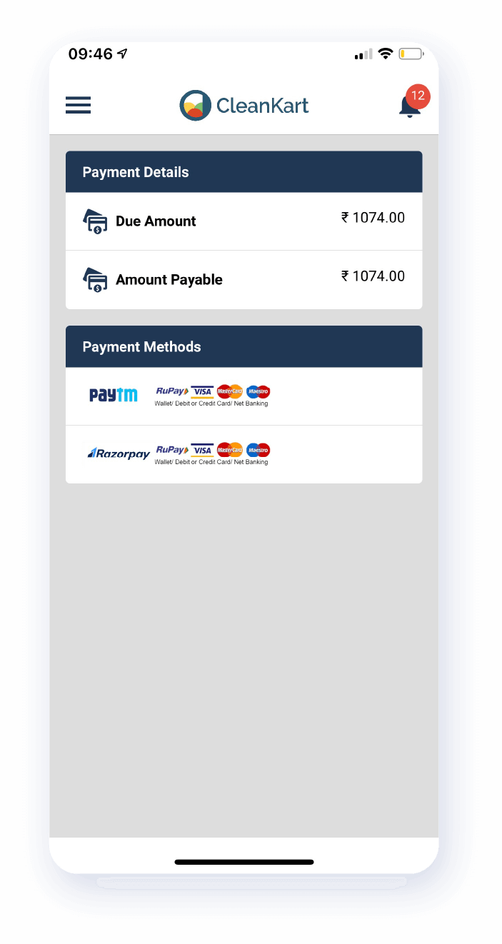 QDC app payment feature